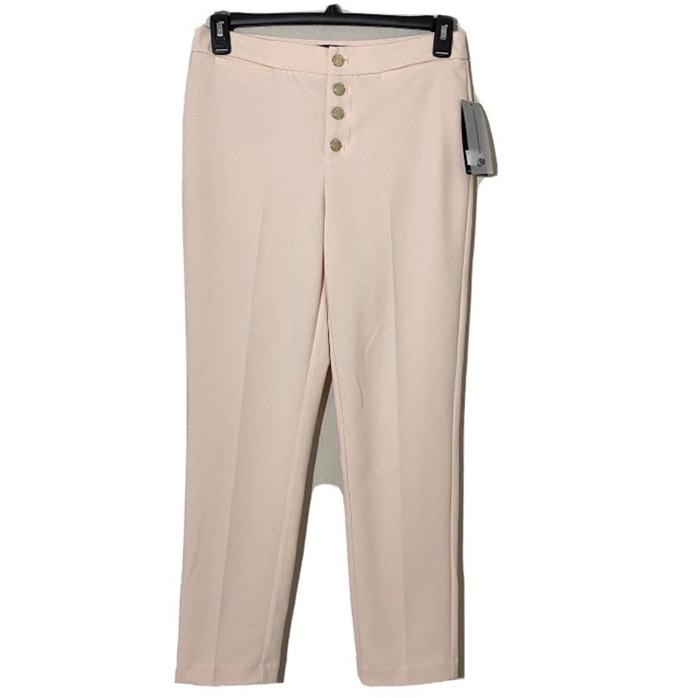 Karl Lagerfeld Button Fly Slim Fit Pants Sherbet